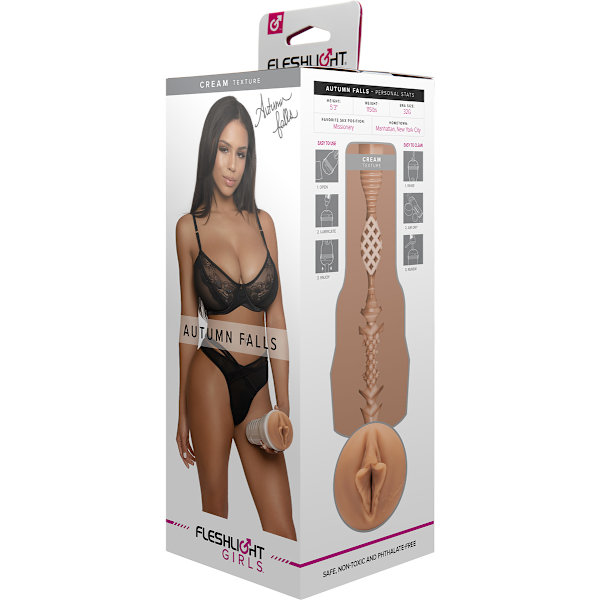 Fleshlight Girls: Autumn Falls, Cream Mörk hudfärg