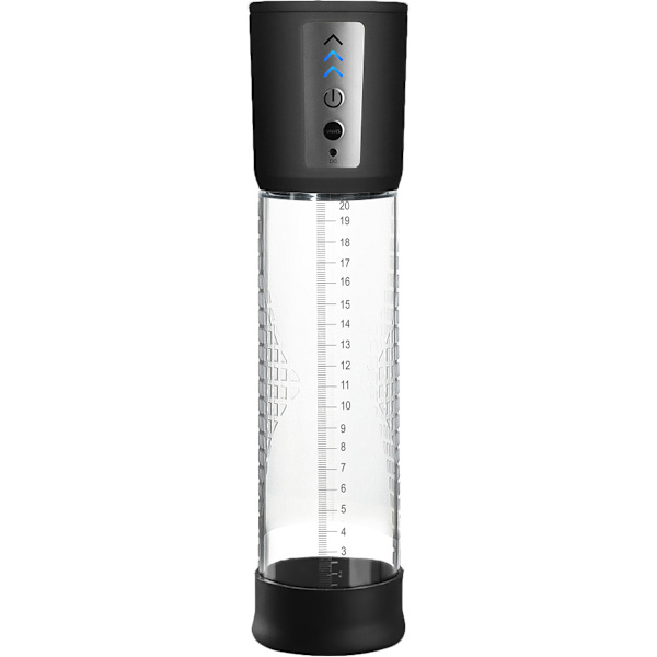 Pumped: Premium Rechargeable Automatic Pump Svart, Transparent