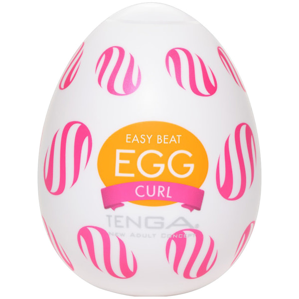 Tenga Egg: Curl, Runkägg Vit