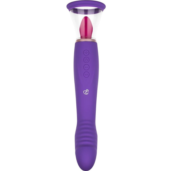 EasyToys: Pleasure Pump with G-Spot Vibrator, lila Lila