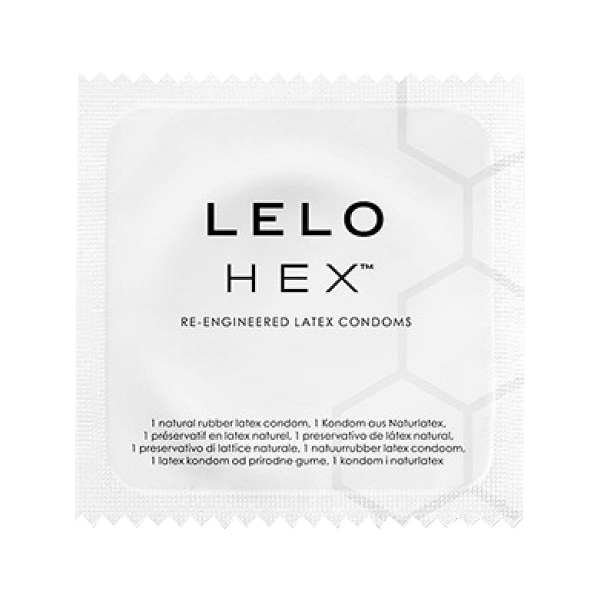 LELO: HEX, Kondomer, 36-pack Transparent