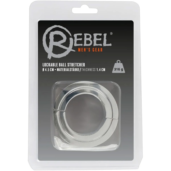 Rebel: Lockable Ball Stretcher Svart