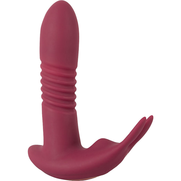 JAVIDA: RC Hands-free 3 Function Vibrator Röd