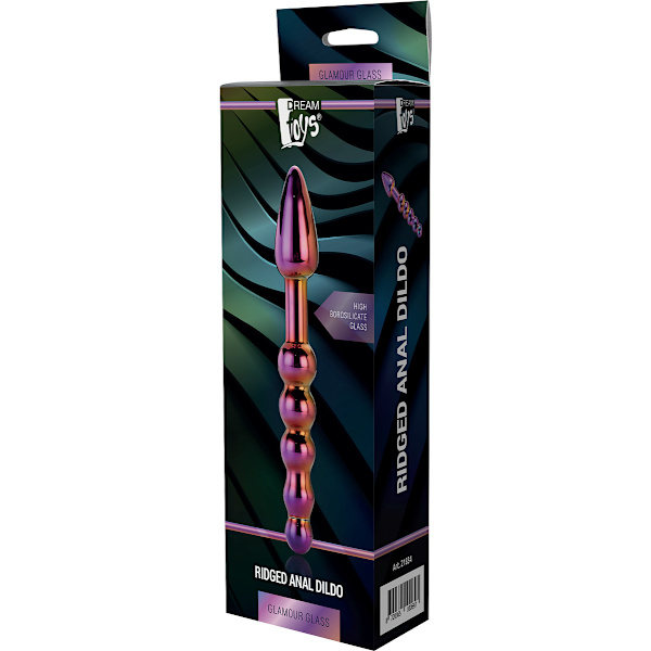 Dream Toys: Glamour Glass, Ridged Anal Dildo
