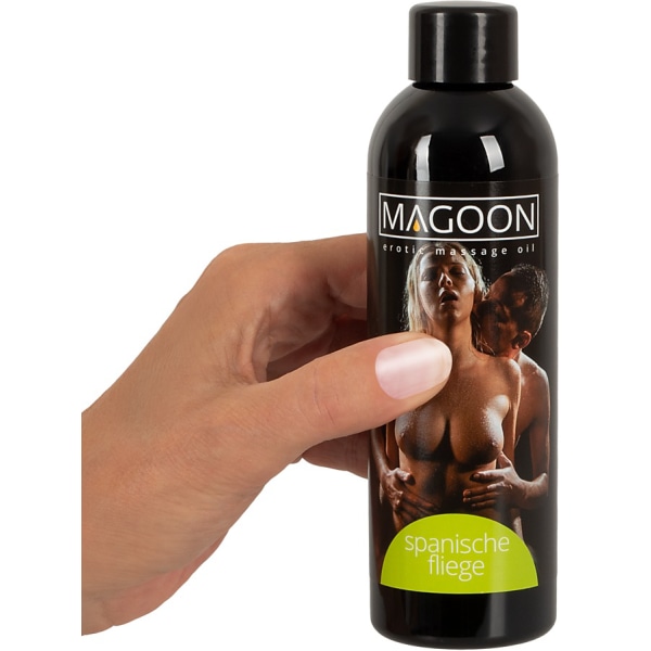 Magoon: Erotic Massage Oil, Spanish Fly, 200 ml Transparent