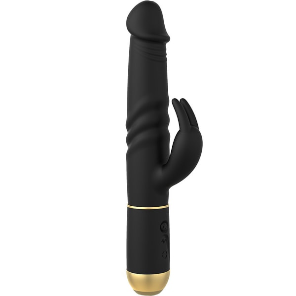 Marc Dorcel: Furious Rabbit 2.0, Thrusting & Rotating Vibrator Svart