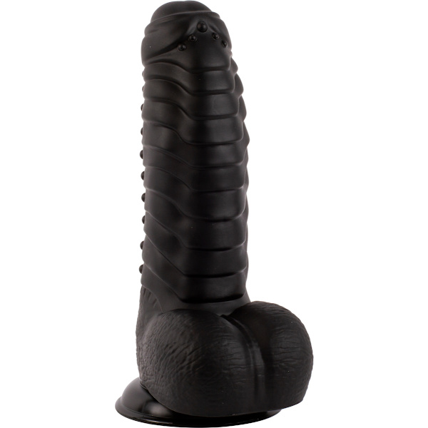 X-Men: David Dildo, 27 cm Svart