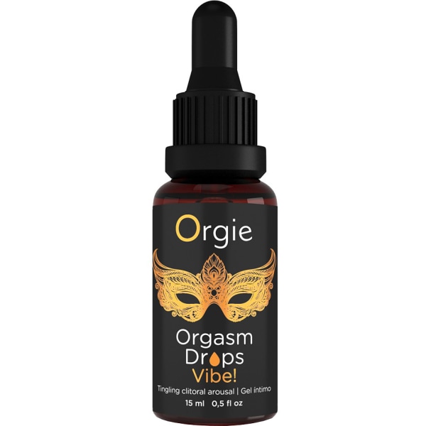 Orgie: Orgasm Drops Vibe! Transparent