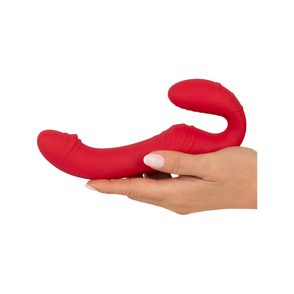 You2Toys: Remote Controlled Strapless Strap-On Röd