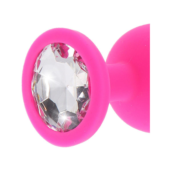 Toy Joy: Diamond Booty Jewel, medium, rosa Rosa