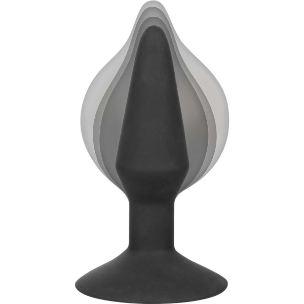 California Exotic: Silicone Inflatable Plug Svart Medium