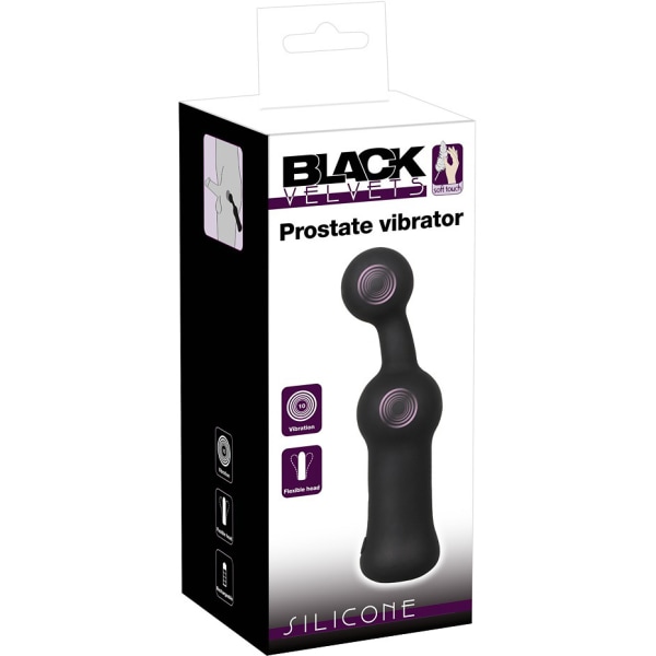 Black Velvets: Prostate Vibrator Svart