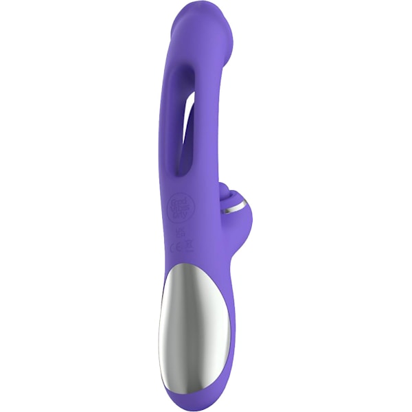 Good Vibes Only: Tess, Rabbit Vibrator with G-spot Stimulator Lila