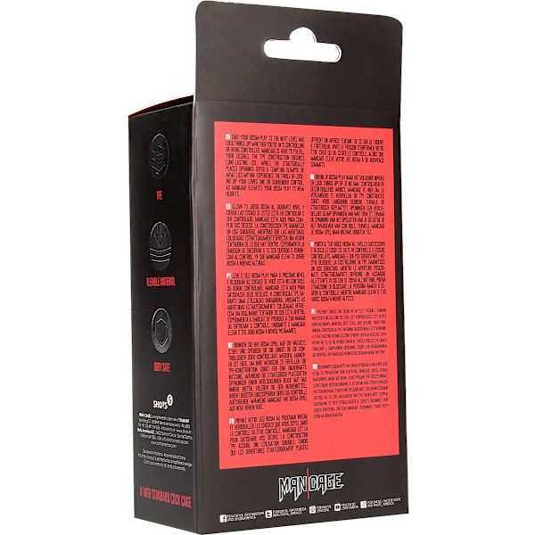 ManCage: Model 29, TPE, transparent Transparent
