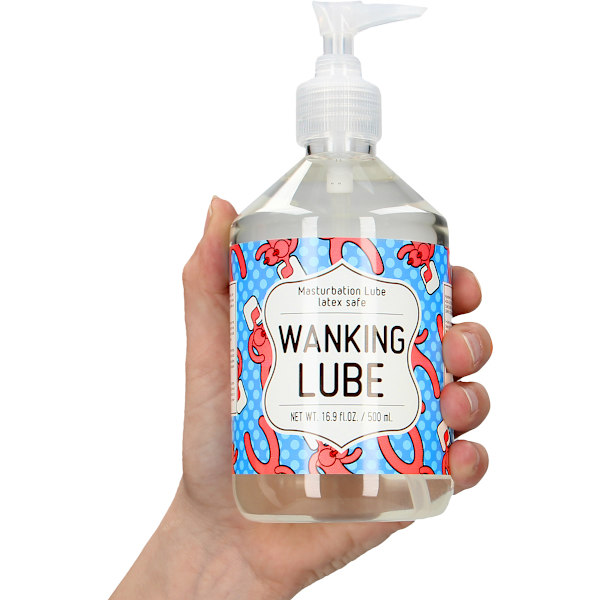 S-Line: Masturbation Lube, Wanking Lube, 500 ml Transparent