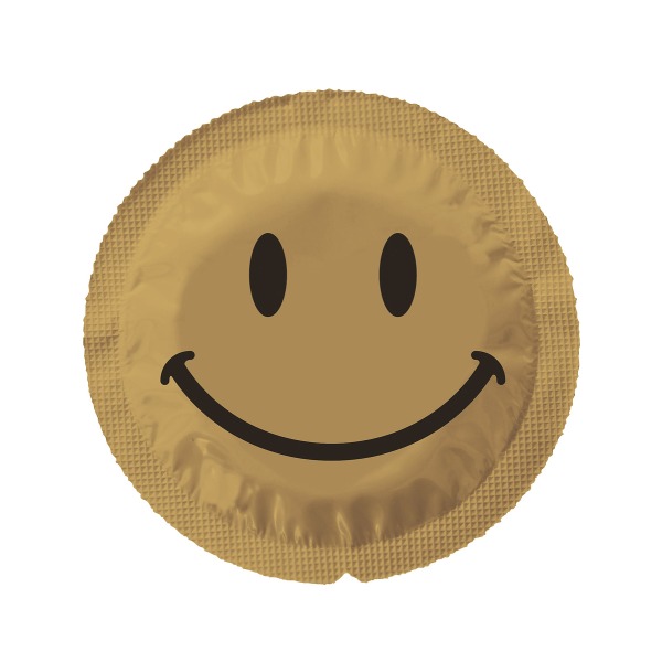 EXS Smiley Face: Condoms, 100-pack Transparent