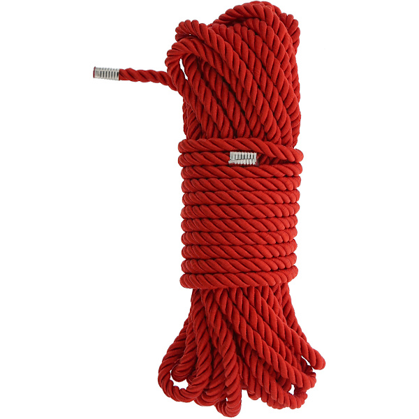 Dream Toys: Blaze, Deluxe Bondage Rope, 10m, röd Röd