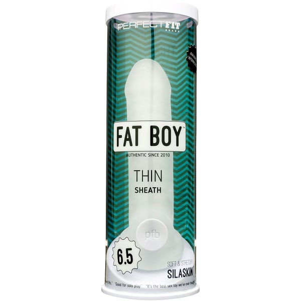 Perfect Fit: Fat Boy Thin Sheath, 6.5 inch, transparent Transparent, Vit