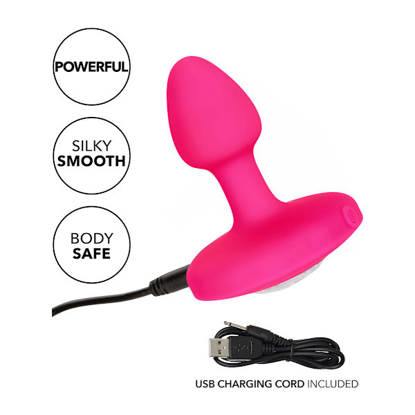 California Exotic: Cheeky Gems, Vibrating Probe, small Rosa