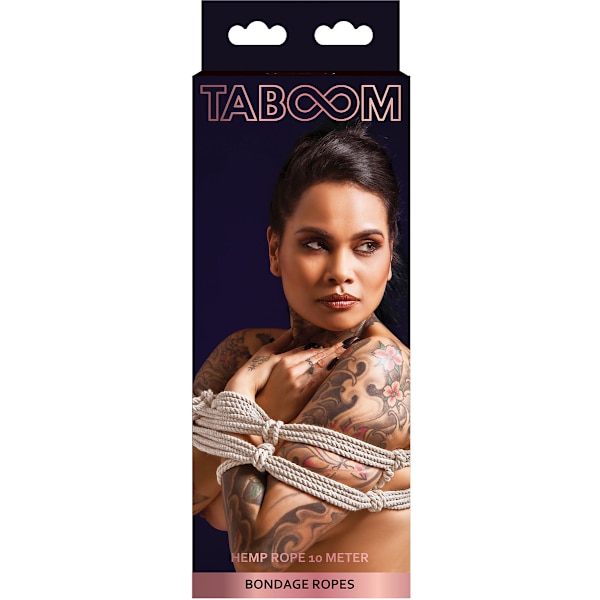 Taboom: Hemp Rope, 10m Brun