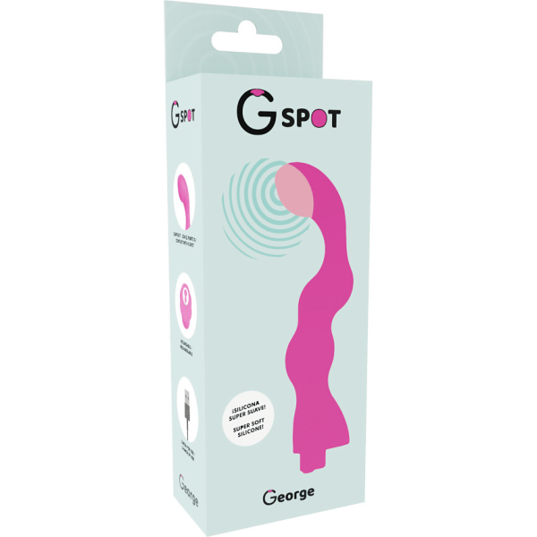 G-spot: George G-spotvibrator, pink Rosa