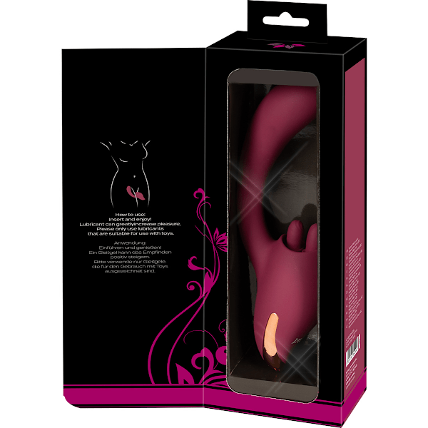 Javida: 2 Function Vibrator, Vibration & Licking Lila