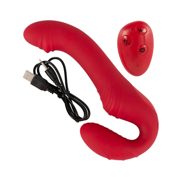 You2Toys: Remote Controlled Strapless Strap-On Röd