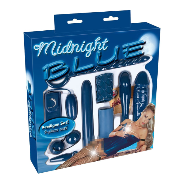 You2Toys: Midnight Blue, 9-osainen setti Blå