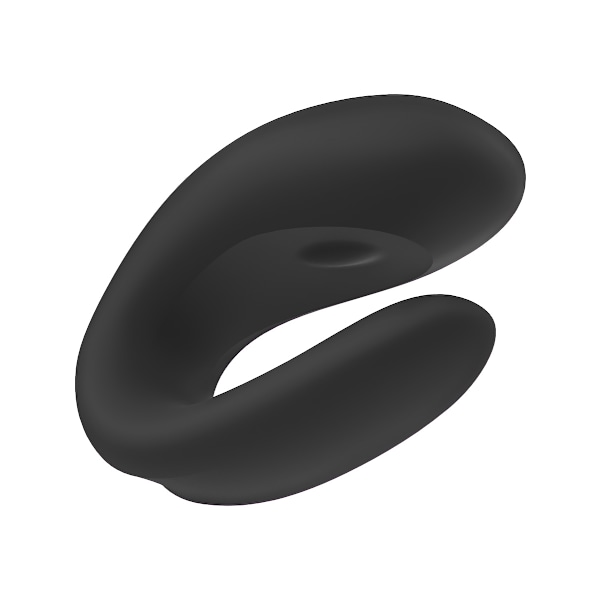 Satisfyer Connect: Double Joy, Partner Vibrator Svart