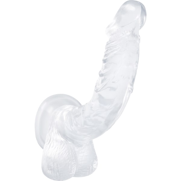 B Yours: Diamond Luster Dildo, 21,5 cm, transparent Transparent