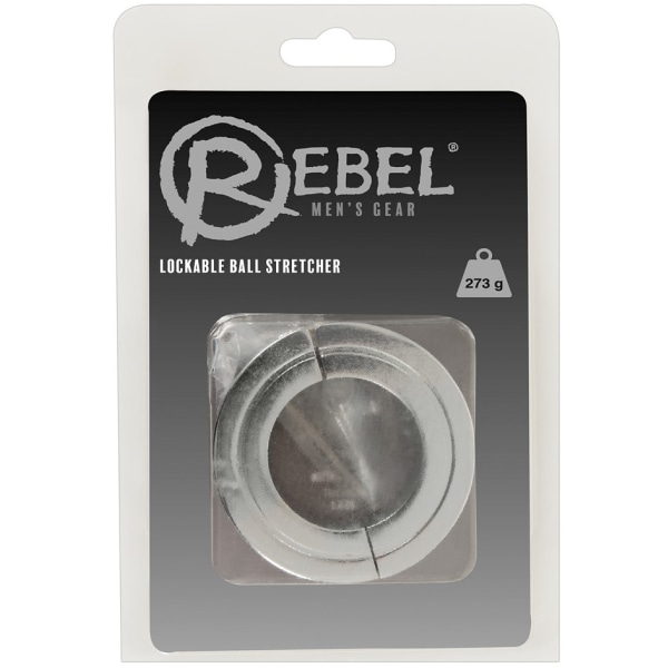 Rebel: Lockable Ball Stretcher Silver