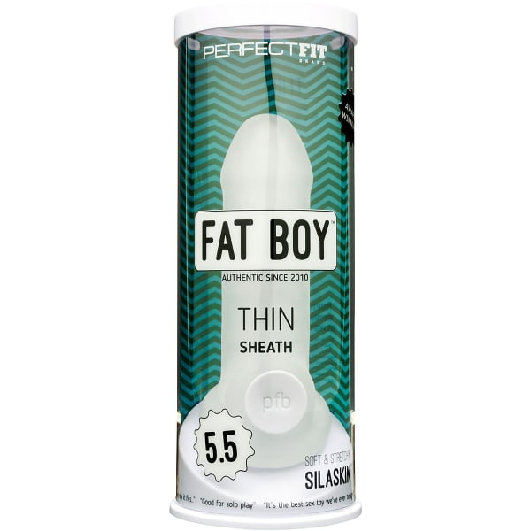Perfect Fit: Fat Boy Thin Sheath, 5.5 inch, transparent Transparent, Vit