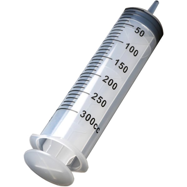 CleanStream: Enema Syringe with Tube (300 ml) Transparent