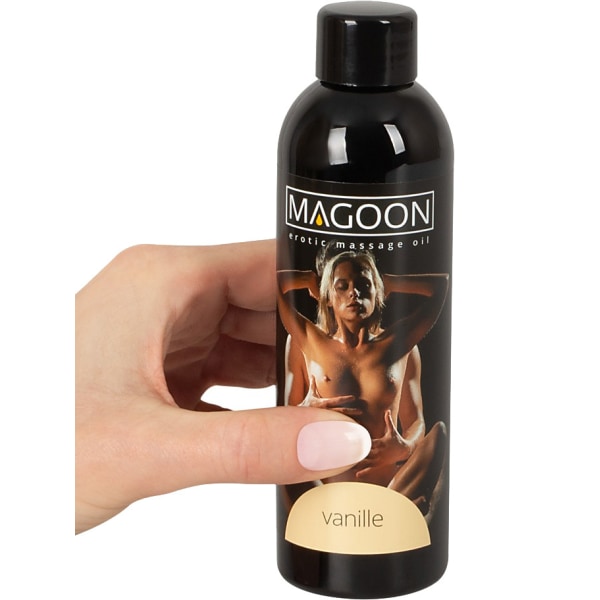 Magoon: Erotic Massage Oil, Vanilla, 200 ml Transparent