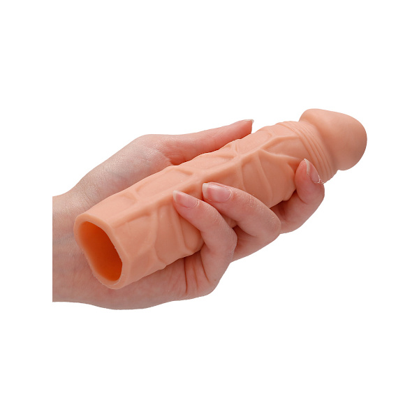 RealRock Skin: Penis Extender Ljus hudfärg 17,5 cm