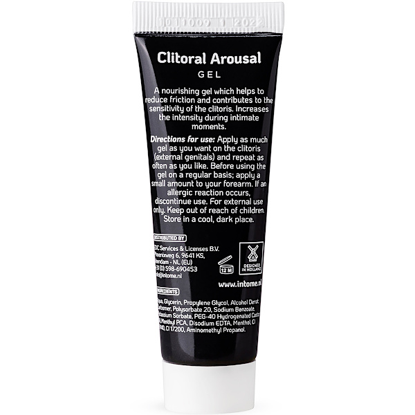 Intome: Clitoral Arousal Gel, 30 ml Transparent
