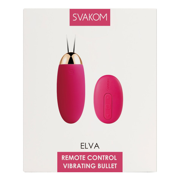 Svakom: Elva, Remote Control Vibrating Bullet Rosa