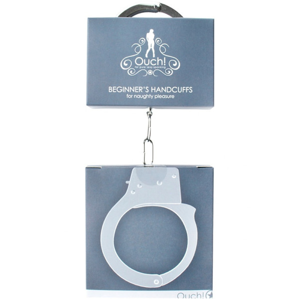 Ouch!: Beginner's Handcuffs, silver Silver