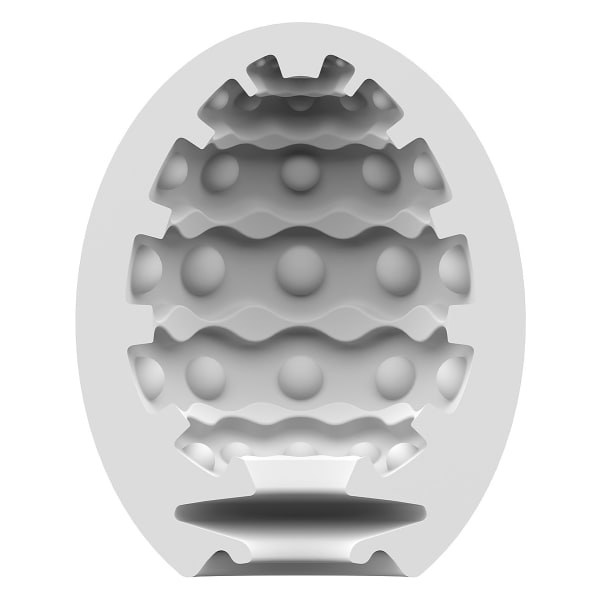 Satisfyer: Masturbator Egg Single, Bubble Vit