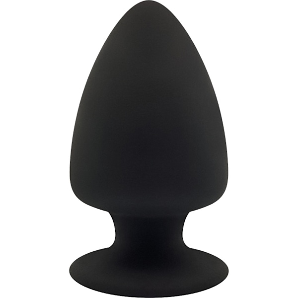 Silexd: Premium Silicone Plug Svart Medium