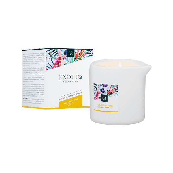 Exotiq: Massage Candle, Ylang Ylang, 200 g Vit