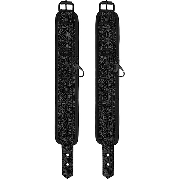 Ouch!: Luxury Spreader Bar, svart Silver, Svart