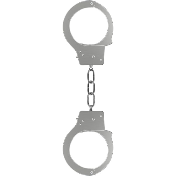 Ouch!: Beginner's Handcuffs, silver Silver