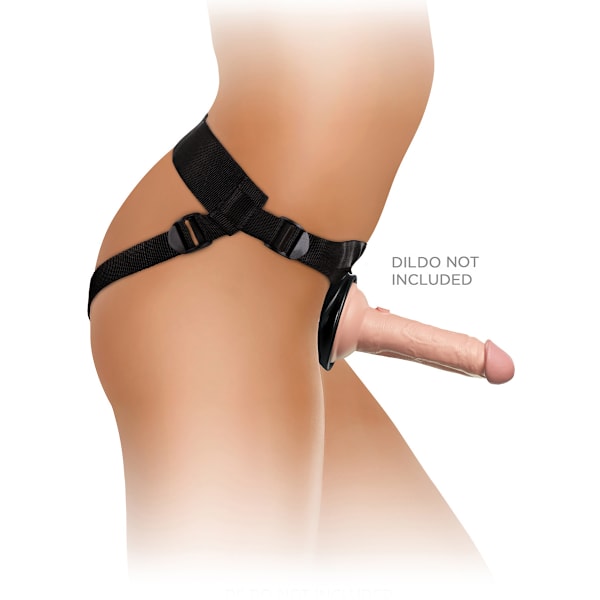 King Cock Elite: Beginners Body Dock Strap-On Harness Svart