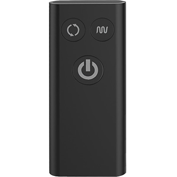 Nexus: Tornado Rotating & Vibrating Butt Plug, extra large Svart