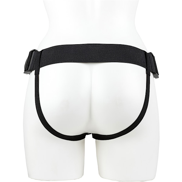 RealRock: Hollow Strap-on, 23 cm Ljus hudfärg