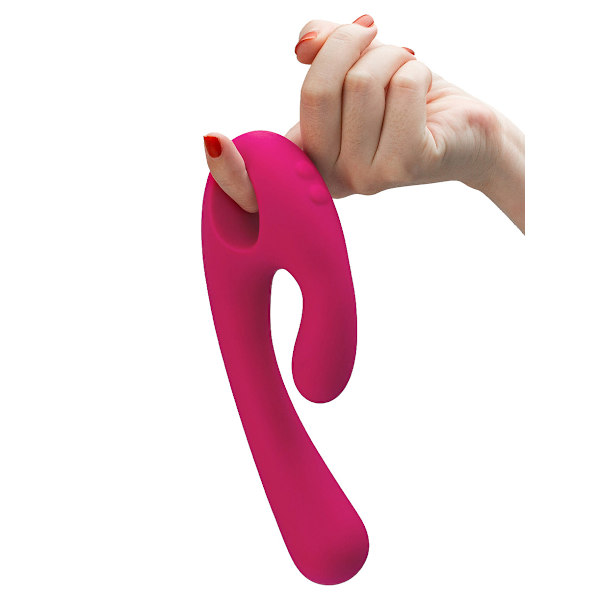 Nomi Tang: Flex Bi, Bendable Dual Vibrator Rosa