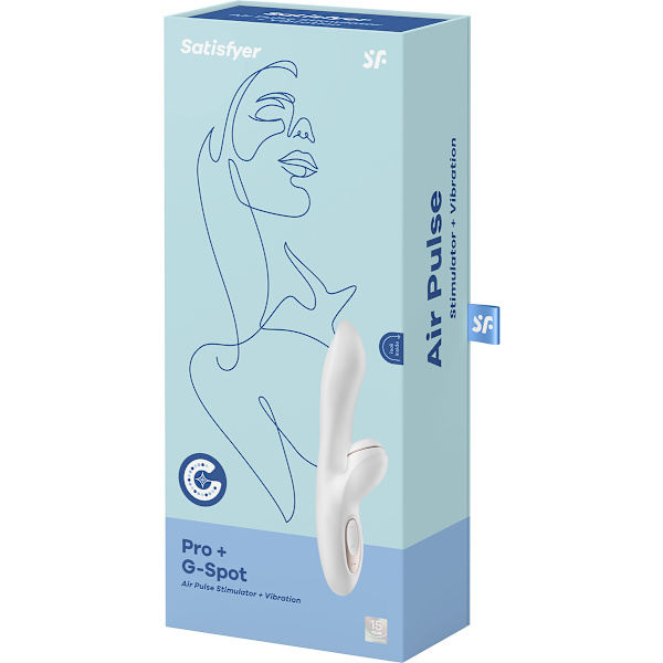 Satisfyer: Satisfyer Pro + G-Spot, Air Pulse + Vibration Vit