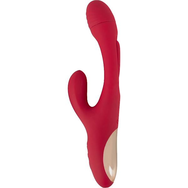 Sweet Smile: Rabbit Vibrator with G-Spot Stimulation Röd