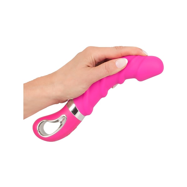 Sweet Smile: Warming Soft Vibrator, rosa Rosa